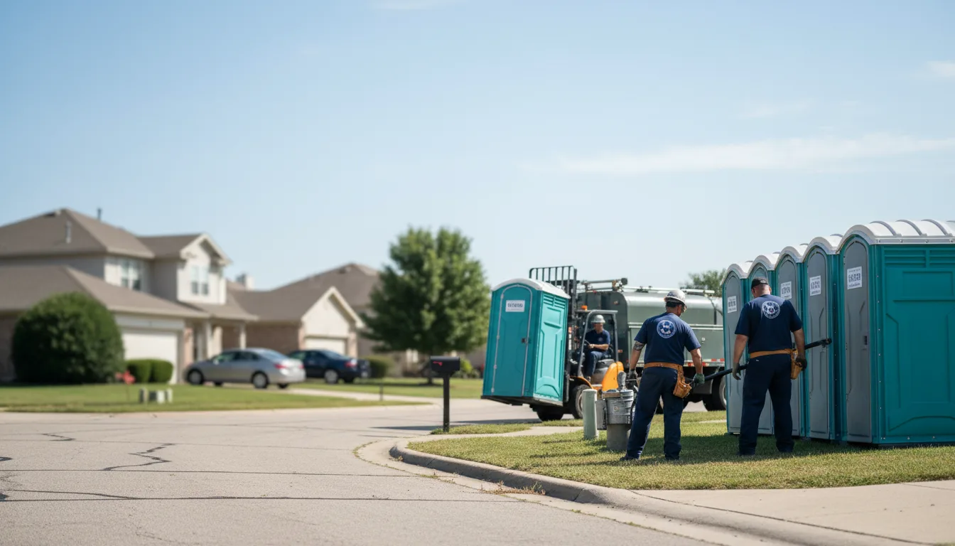 Porta Potty Rental in Raleigh, MS near me